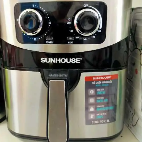 Khách hàng review Nồi chiên không dầu Sunhouse 9 lít SHD4035 15