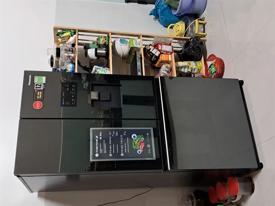 Khách hàng review Tủ lạnh Panasonic Inverter 495 lít Multi Door PRIME  Edition NR-CW530XMMV 13