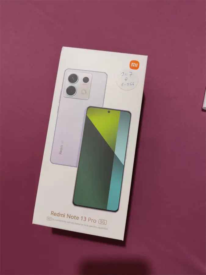 Khách hàng review Điện thoại Xiaomi Redmi Note 13 Pro 5G 8GB/256GB 32