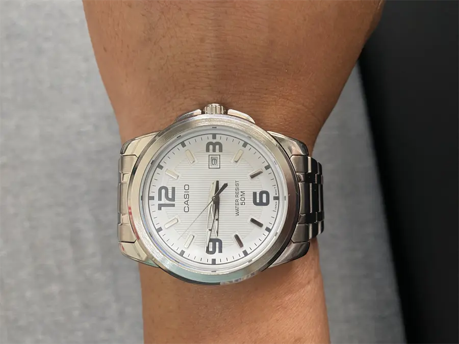 Khách hàng review Đồng hồ Casio Timeless 45 mm Nam MTP-1314D-7AVDF 2