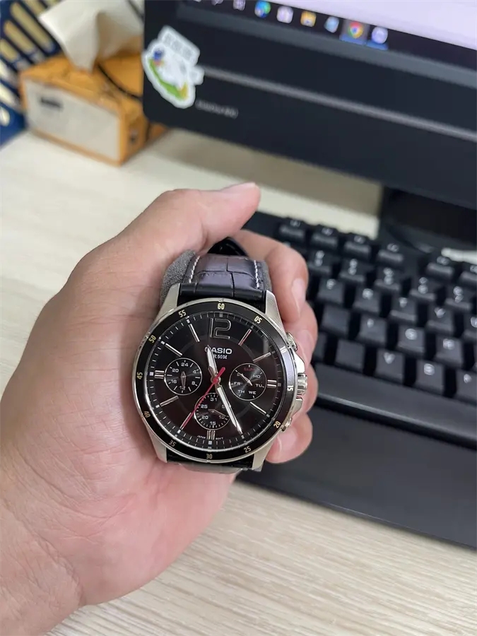 Khách hàng review Đồng hồ Casio Timeless 43.5 mm Nam MTP-1374L-1AVDF 3