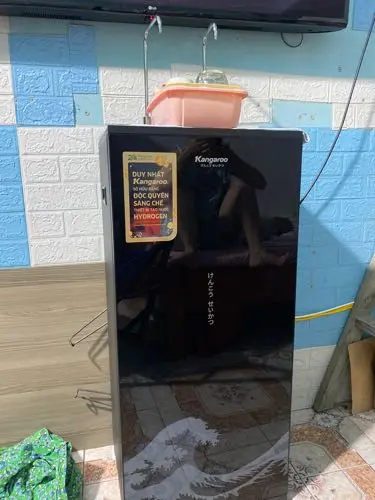 Khách hàng review Máy lọc nước RO nóng nguội lạnh Hydrogen Kangaroo KG10A12 10 lõi 4
