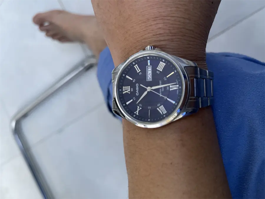 Khách hàng review Đồng hồ CASIO Timeless 41 mm Nam MTP-1384D-2AVDF 1