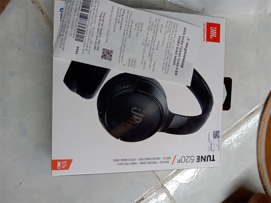 Khách hàng review Tai nghe Bluetooth Chụp Tai JBL Tune 520BT 4
