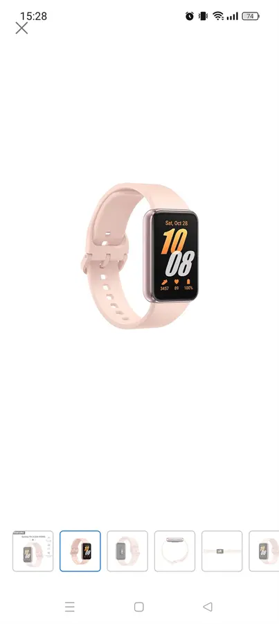 Khách hàng review Vòng tay thông minh Samsung Galaxy Fit3 18