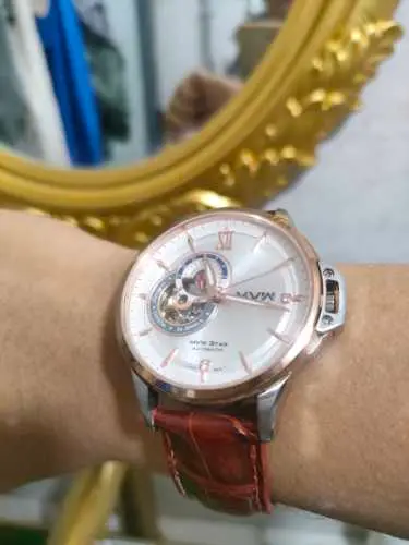 Khách hàng review Đồng hồ MVW Star 41.5 mm Nam MSA003-01N 6