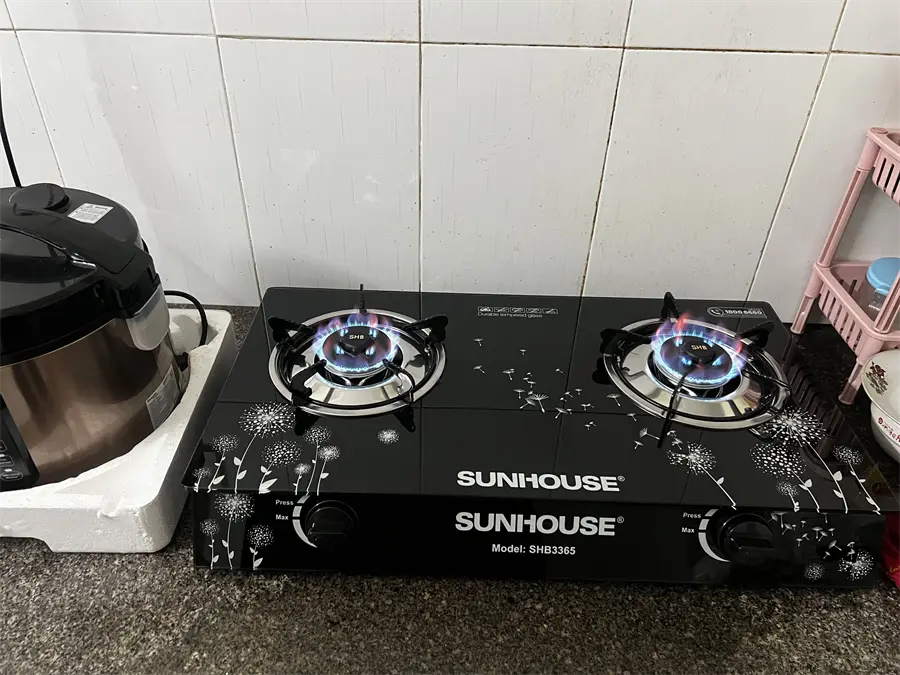 Khách hàng review Bếp ga đôi Sunhouse SHB3365 13