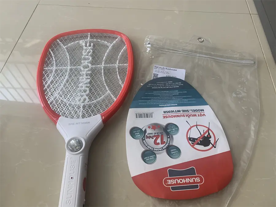 Khách hàng review Vợt muỗi Sunhouse SHE-MT1695R 5
