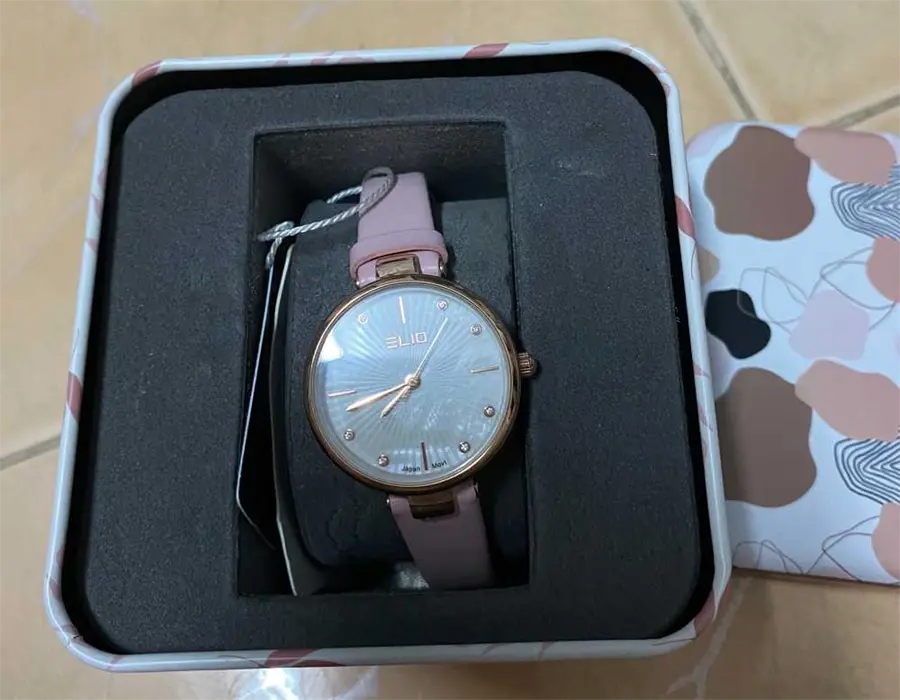 Khách hàng review Đồng hồ ELIO 30 mm Nữ EL097-02 1
