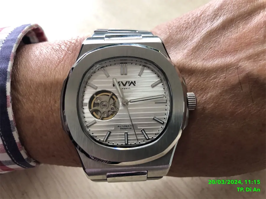 Khách hàng review Đồng hồ MVW Elegant 43 mm Nam MSA098-01-ELE 3