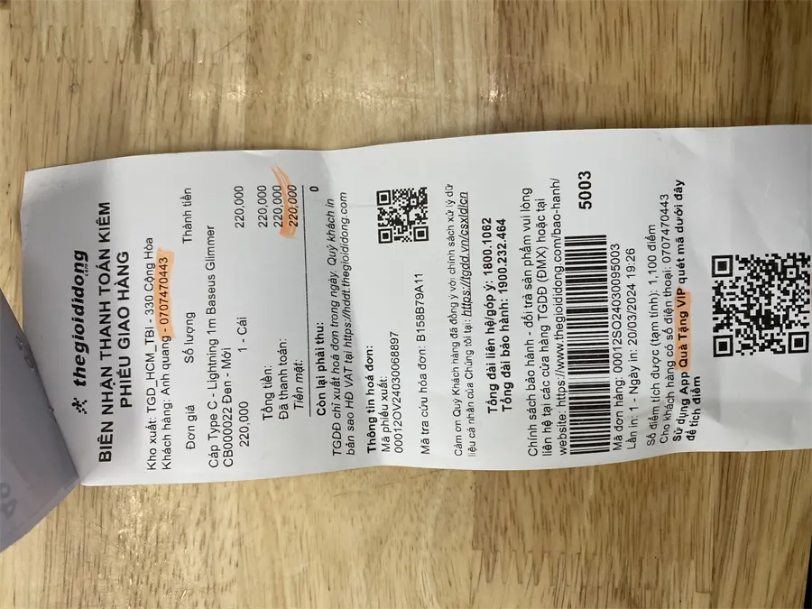 hách hàng review Cáp Type C - Lightning 1m Baseus Glimmer CB000022 6