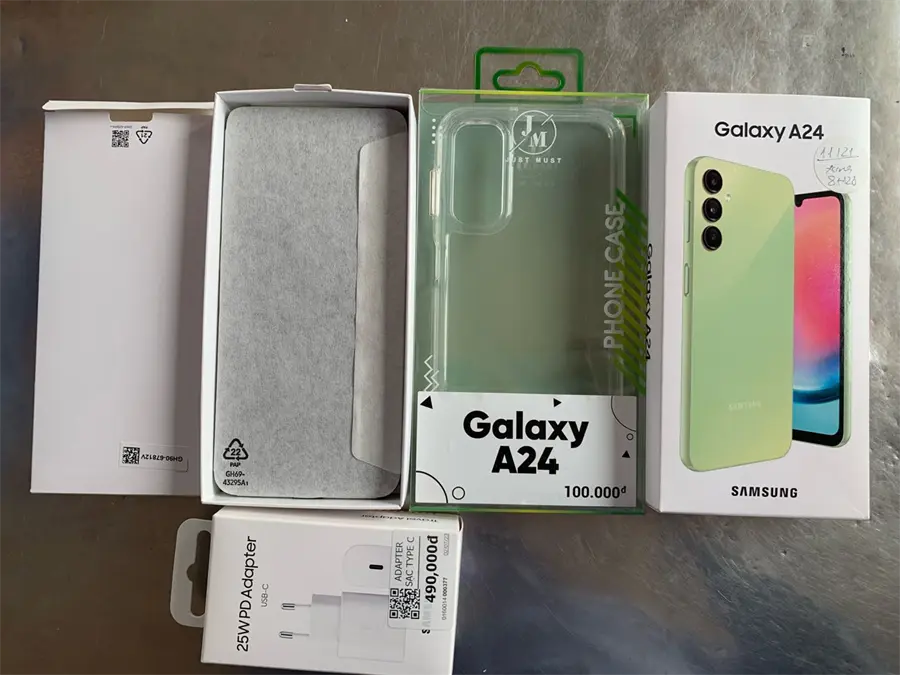 Khách hàng review Điện thoại Samsung Galaxy A24 8GB/128GB 6