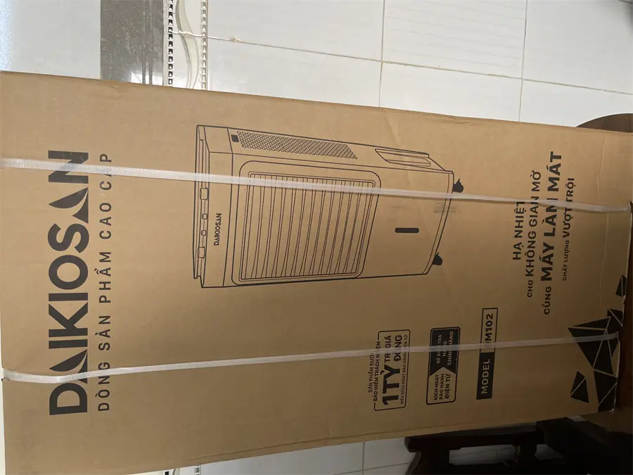 Khách hàng review Quạt điều hoà Daikiosan DM102 110W 12