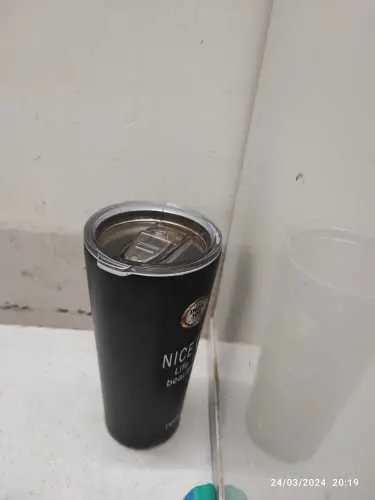 Khách hàng review Ly giữ nhiệt inox 500 ml Delites Q10A đen 3
