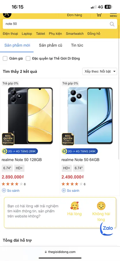 Khách hàng review Điện thoại realme C53 6GB/128GB 1