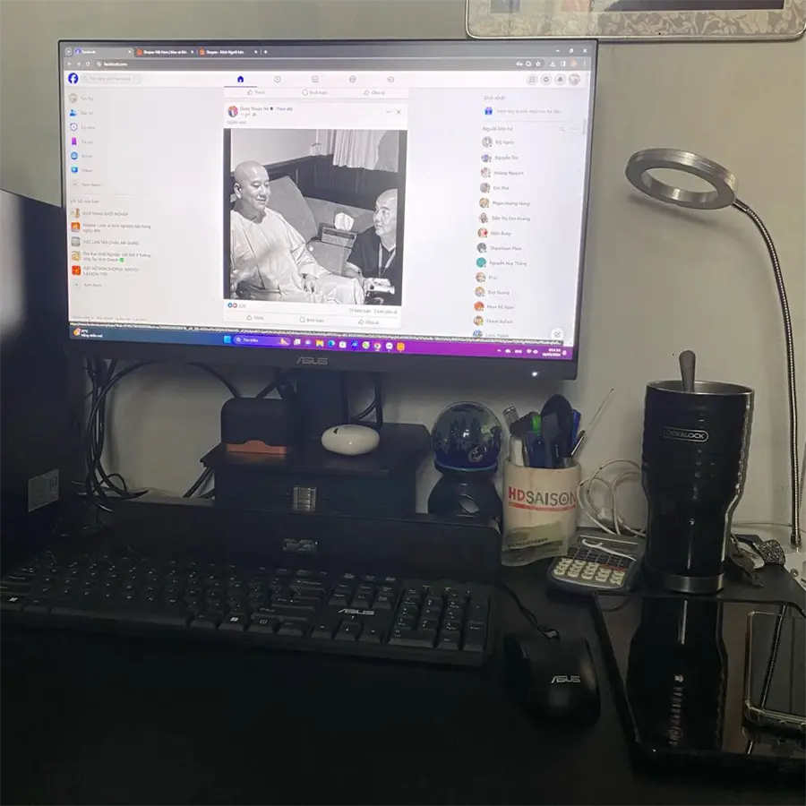 Khách hàng review Màn hình Asus VA24EHF 23.8 inch FHD/IPS/100Hz/1ms/HDMI 3