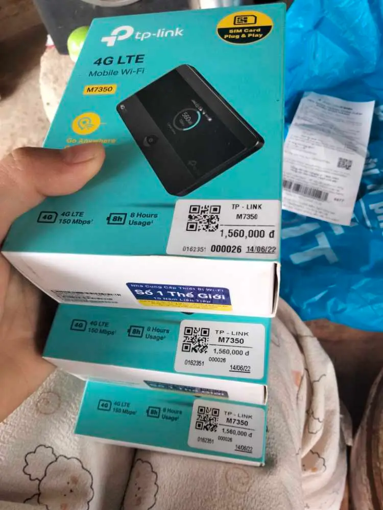Khách hàng review Bộ phát Wifi di động 4G LTE 150Mbps TP-Link M7350 1