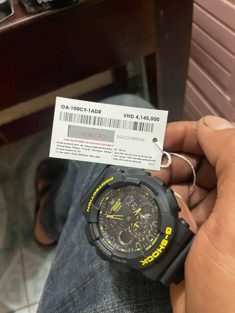 Khách hàng review Đồng hồ G-Shock 51.2 mm Nam GA-100CY-1ADR 2