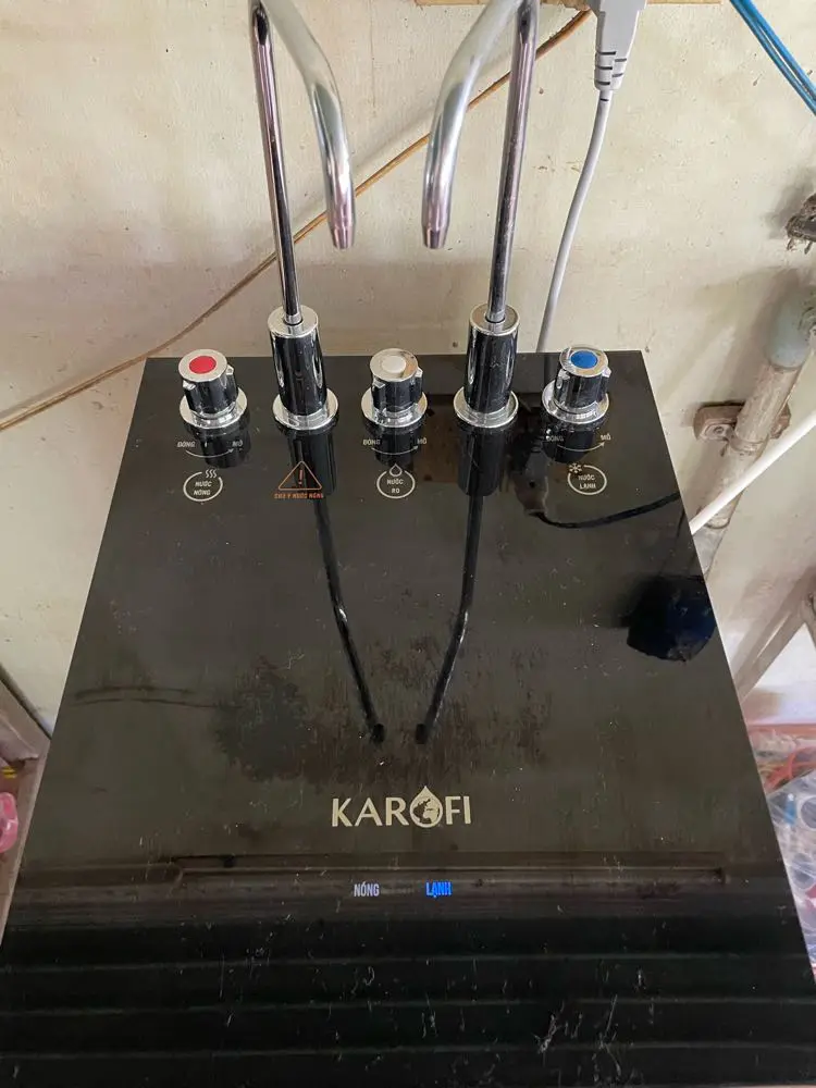 Khách hàng review Máy lọc nước RO nóng nguội lạnh Hydrogen Karofi KAD-X39 10 lõi 18