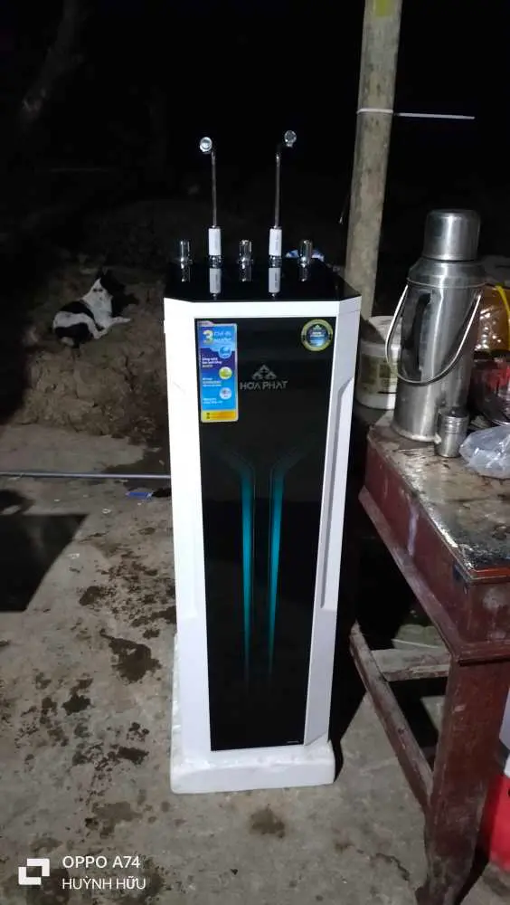 Khách hàng review Máy lọc nước RO nóng nguội lạnh Hydrogen Hòa Phát HWBS3A 1021 10 lõi 7