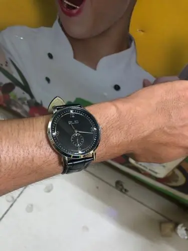 Khách hàng review Đồng hồ ELIO 41 mm Nam EL109-02 2