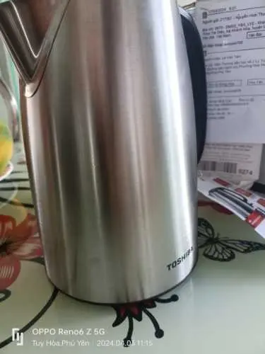 Khách hàng review Bình đun siêu tốc Toshiba 1.7 lít KT-17SH1NV 1