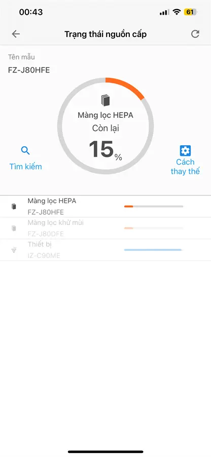 Khách hàng review Máy lọc không khí Sharp FP-J80EV-H 48W 1