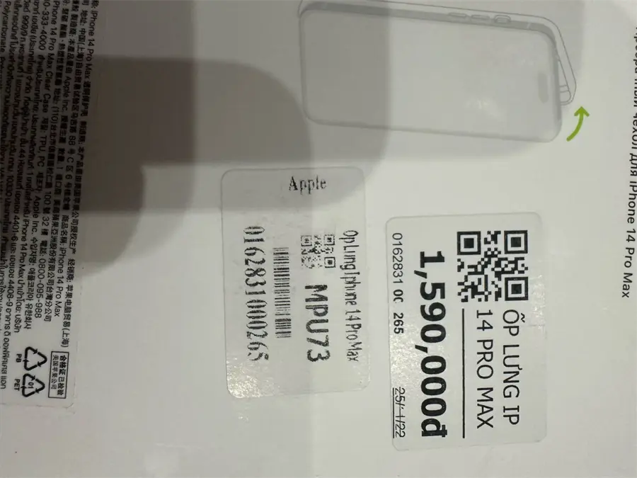 Khách hàng review Ốp lưng Magsafe iPhone 14 Pro Max Nhựa trong Apple MPU73 Chính hãng 2