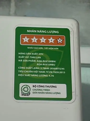 Khách hàng review Máy lạnh Aqua Inverter 1 HP AQA-RUV10RB 2