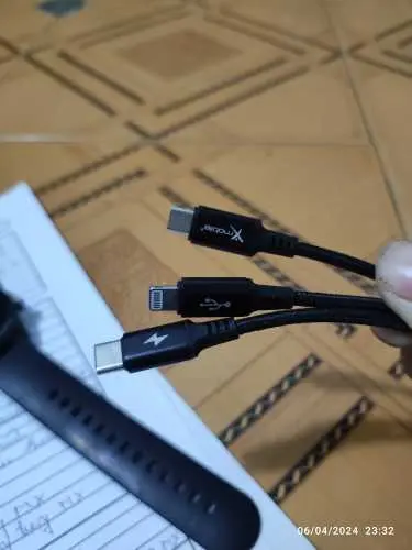 Khách hàng review Cáp sạc và truyền dữ liệu 3 đầu USB-A - Lightning Type-C Micro USB 15W 1m Xmobile DR002 3