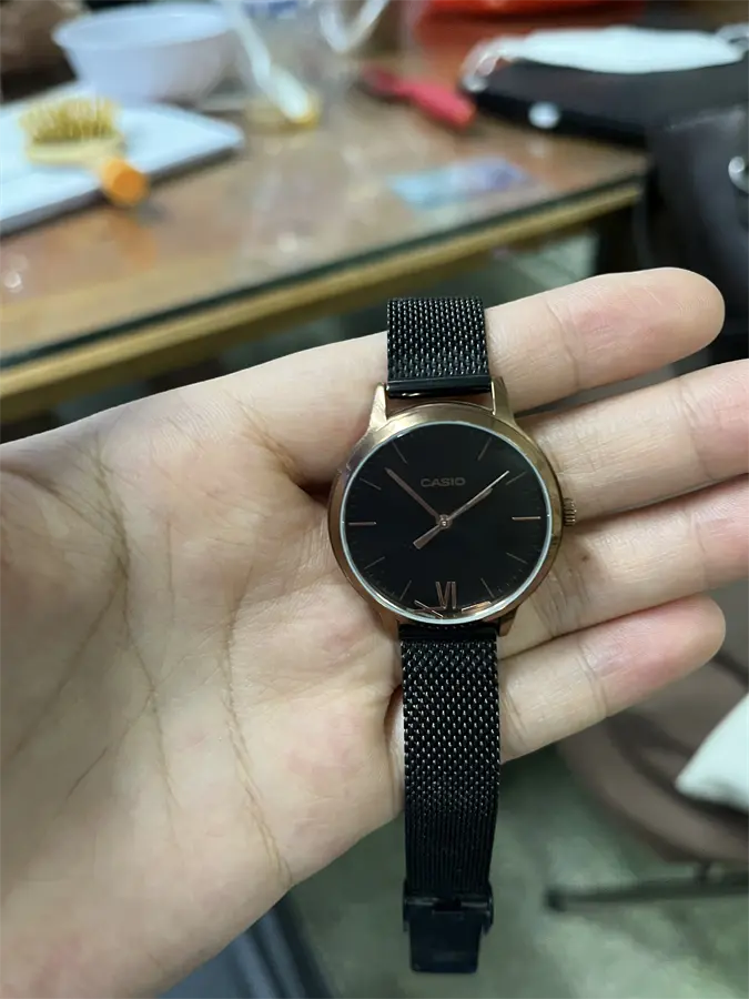 Khách hàng review Đồng hồ CASIO Timeless 32 mm Nữ LTP-E157MRB-1BDF 1