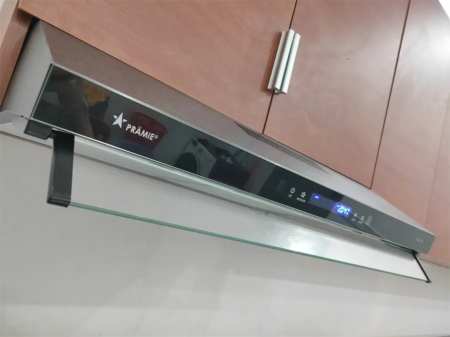 Khách hàng review Máy hút mùi âm tủ Pramie CH22-700 2