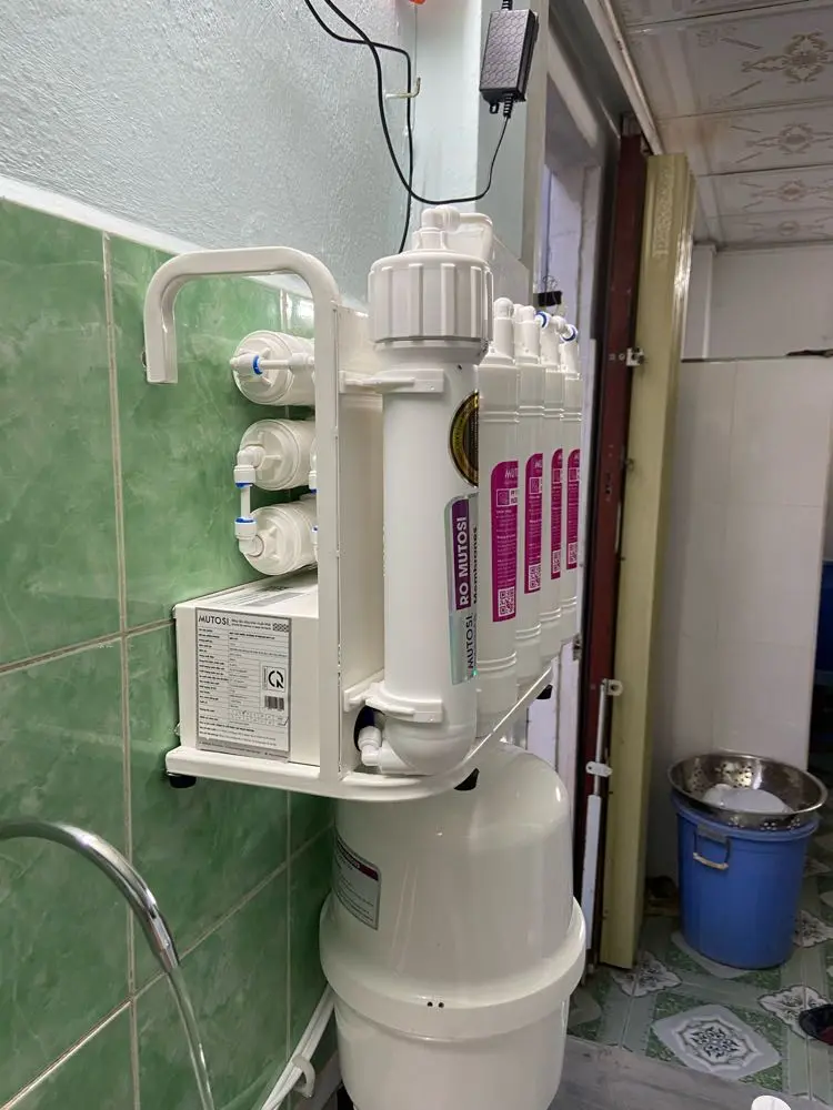 Khách hàng review Máy lọc nước RO Mutosi MP-1101 11 lõi 2