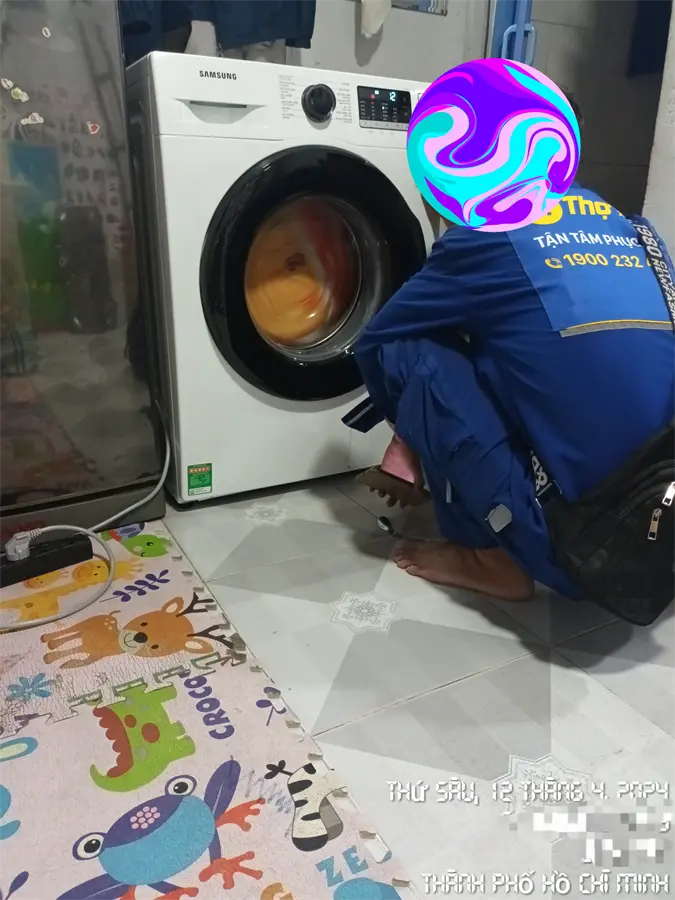 Khách hàng review Máy giặt Samsung Inverter 10 kg WW10TA046AE/SV 6