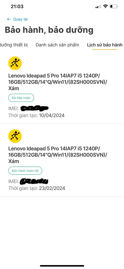 Khách hàng review Laptop Lenovo Ideapad 5 Pro 14IAP7 i5 1240P/16GB/512GB/Win11 (82SH000SVN) 1