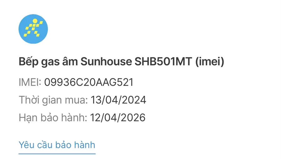 Khách hàng review Bếp ga âm Sunhouse SHB501MT 1