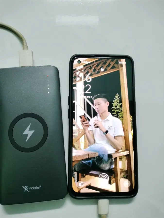 Khách hàng review Pin sạc dự phòng Polymer 10.000mAh không dây Type C PD QC3.0 18W Xmobile P66D 7