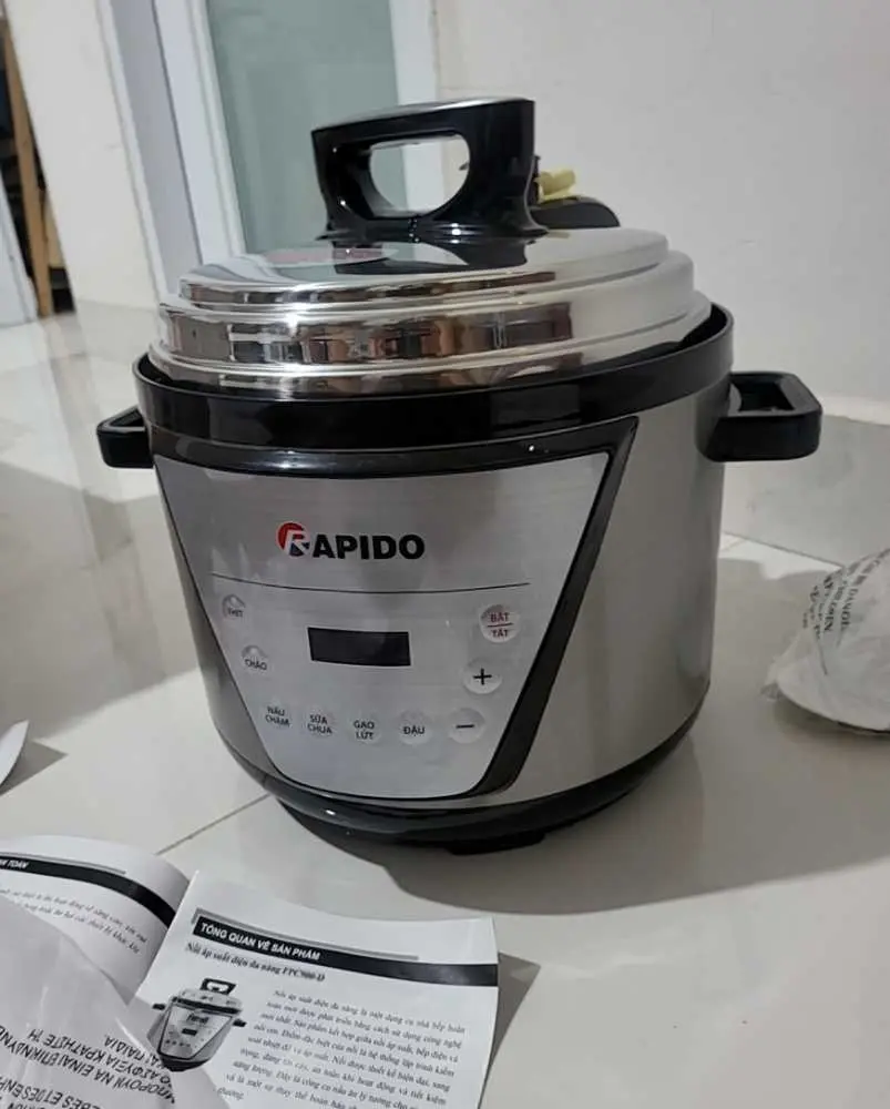 Khách hàng review Nồi áp suất điện Ferroli FPC900-D 5 lít 2