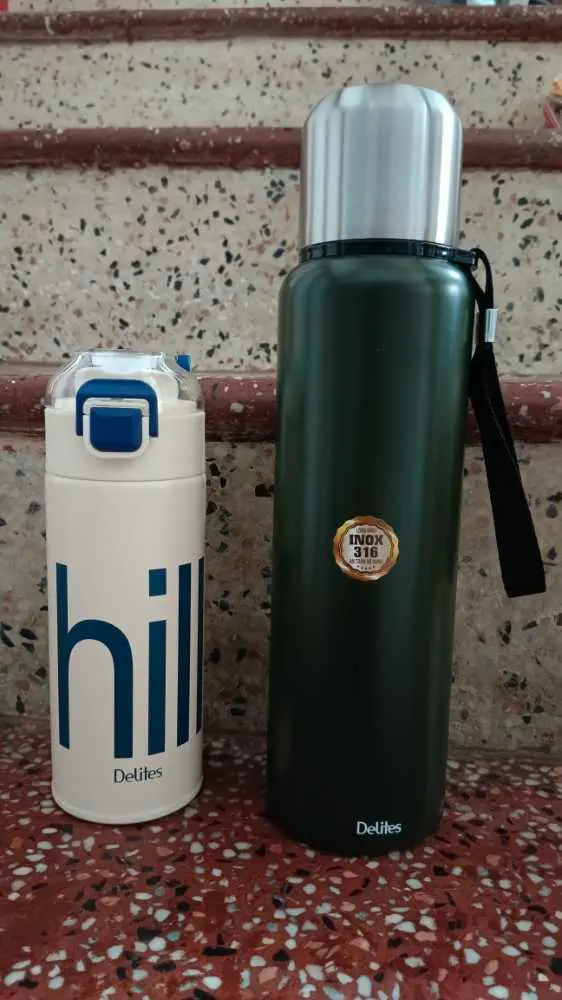 Khách hàng review Bình giữ nhiệt inox 800 ml Delites Z85 7
