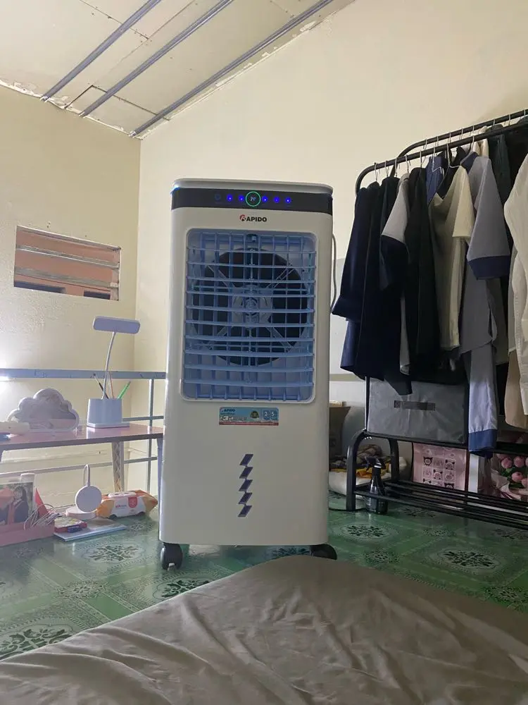 Khách hàng review Quạt điều hòa Rapido 6000D 80W 14