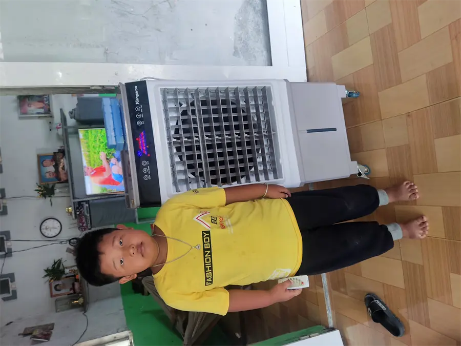 Khách hàng review Quạt điều hoà Kangaroo KG50F79 150W 1