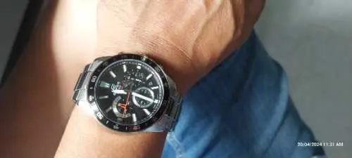 Khách hàng review Đồng hồ Edifice Casio 42 mm Nam EFV-570D-1AVUDF 3
