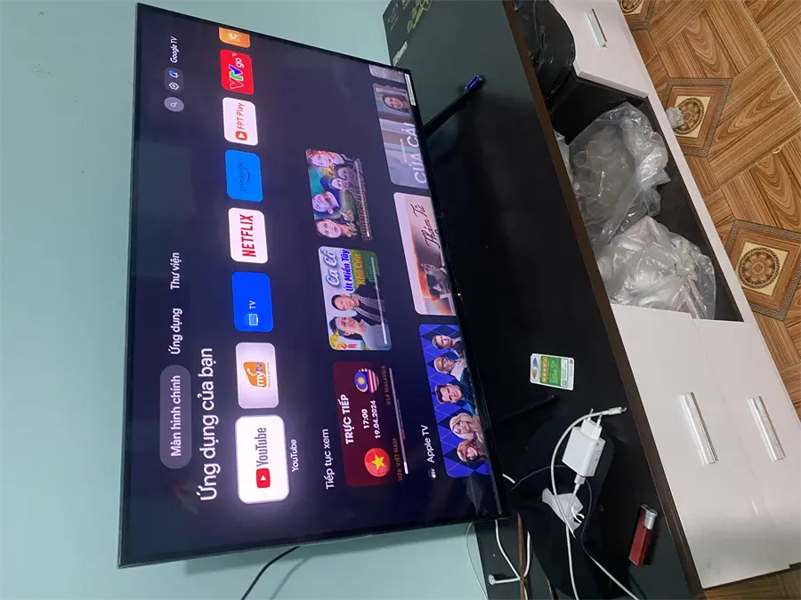 Khách hàng review Google Tivi Sony 4K 43 inch KD-43X80K 1