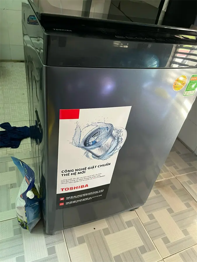 Khách hàng review Máy giặt Toshiba 8 kg AW-M905BV(MK) 6