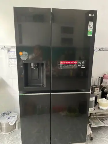 Khách hàng review Tủ lạnh LG Inverter 635 lít Side By Side GR-D257WB 1