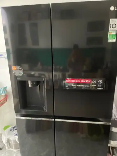 Khách hàng review Tủ lạnh LG Inverter 635 lít Side By Side GR-D257WB 3
