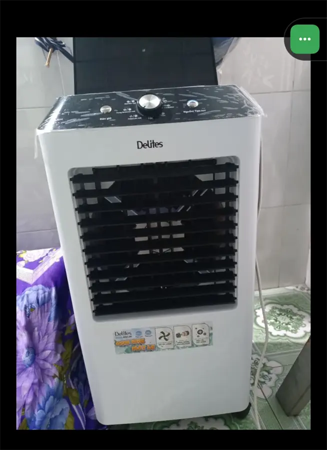 Khách hàng review Quạt điều hoà Delites RPD-30 48W 18