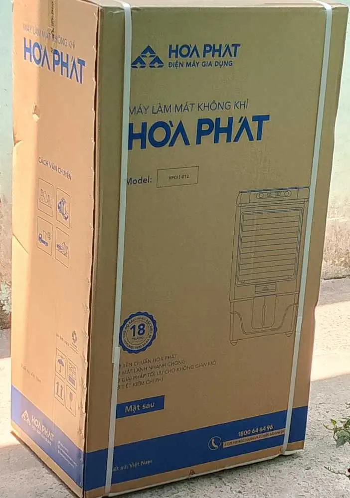 Khách hàng review Quạt điều hòa Hòa Phát HPCF1-012 165W 2