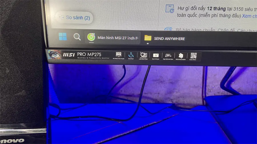 Khách hàng review Màn hình MSI Pro MP275 27 inch FHD/IPS/100Hz/1ms/HDMI 7