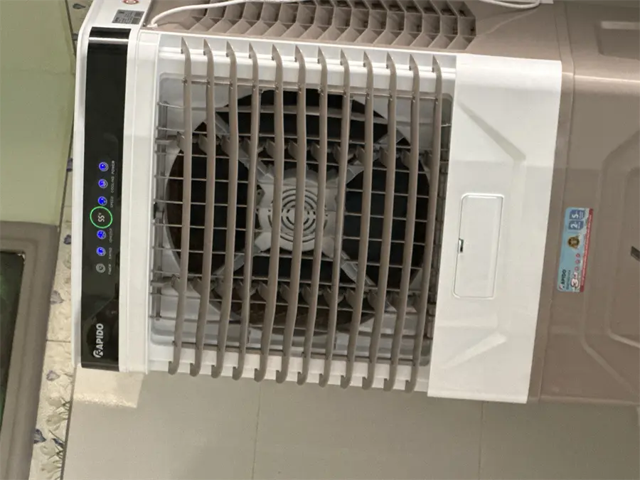 Khách hàng review Quạt điều hòa Rapido 9000D 200W 7
